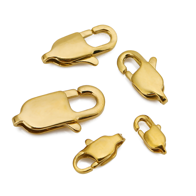 10pcs High End Quality Gold St - Lobster Clasp Silver review and price