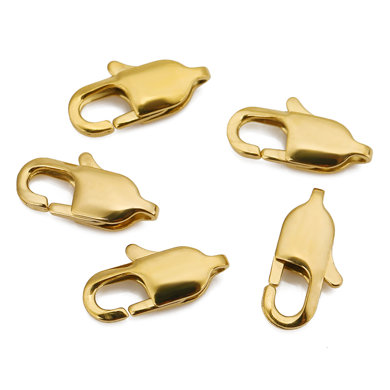 10pcs High End Quality Gold St - Lobster Clasp Silver review and price