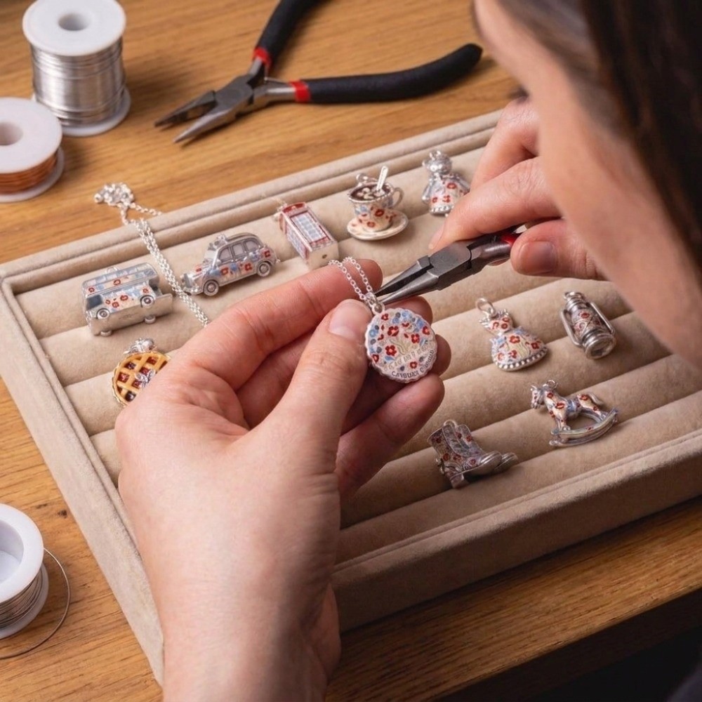 Stainless Steel Cartoon Pendan - Jewelry Making London review and price