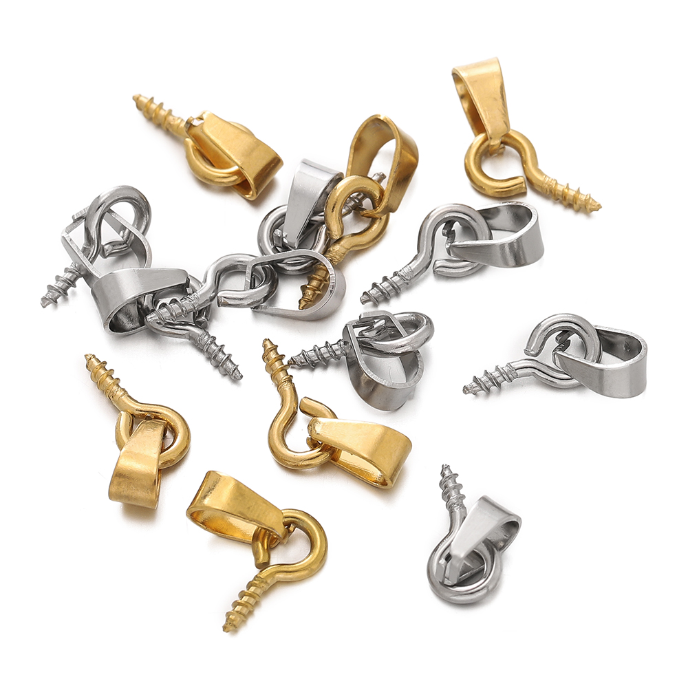 20pcs Stainless Steel Screw Ey - Jewelry Making Drill review and price