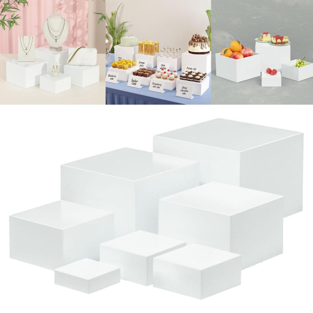 7 Pieces Acrylic Cube Display  - Jewelry Making Board review and price