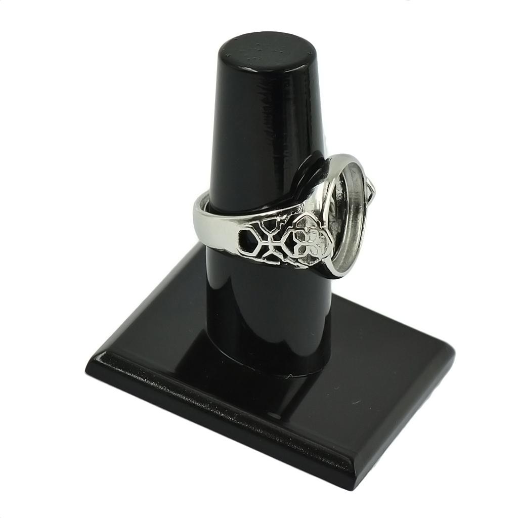 Silver Brass Adjustable Ring B - Jewelry Making At Home review and price