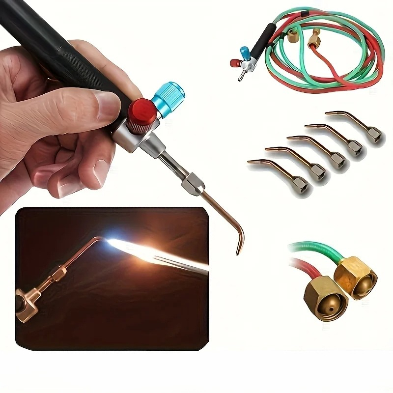5 Tip Oxygen Welding Torch Kit - Jewelry Making Torch review and price