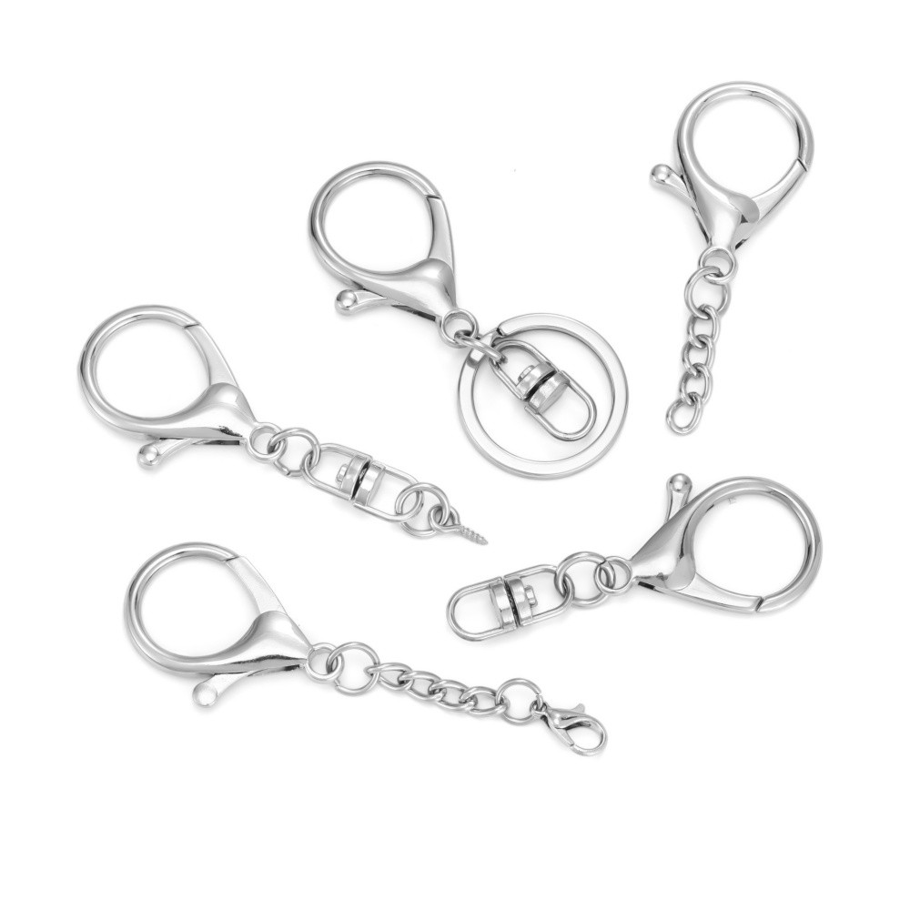 10Pcs Silver Color Large Lobst - Lobster Clasp Silver review and price